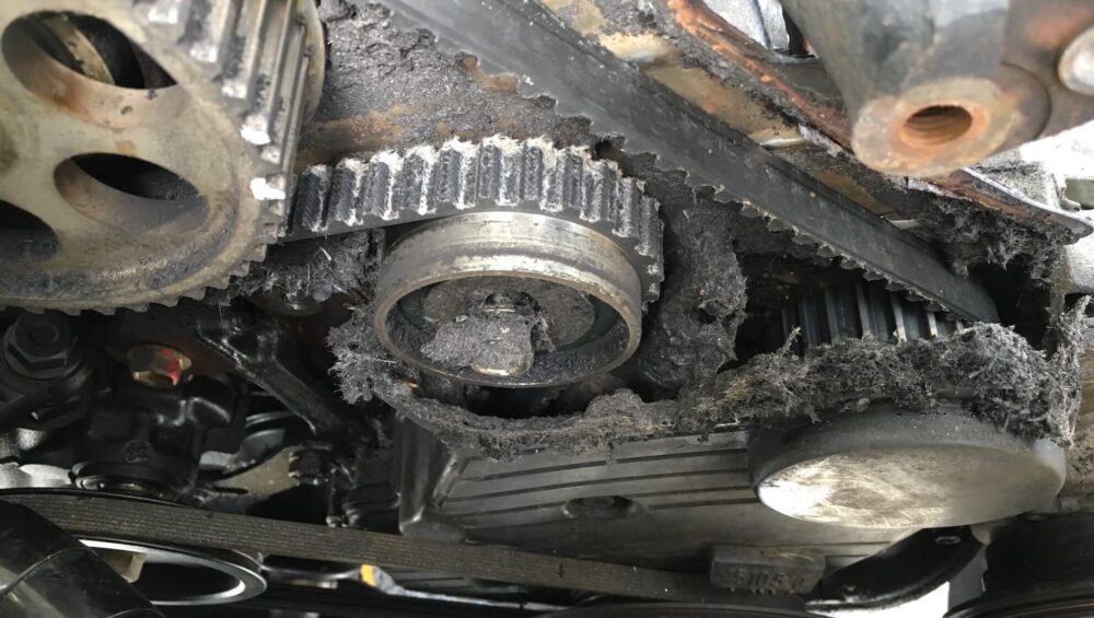 failed timing belt - Timing Belt replacement – Certified Automotive